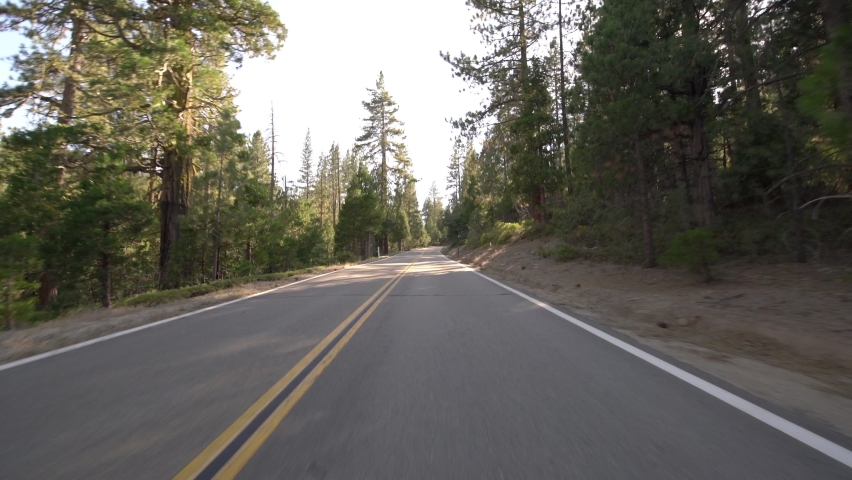 Sequoia National Monument Generals Highway Driving Time Lapse 01 Hume Lake Rd In Sierra Nevada Mts California Hyperlapse