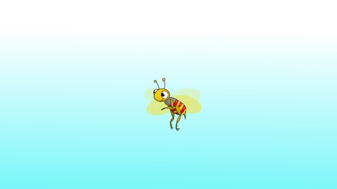 Cartoon Bee Stock Video Footage 4k And Hd Video Clips Shutterstock