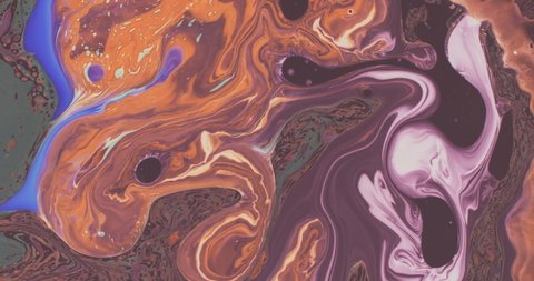 Emulsion of liquids and tints creating stunning visuals.