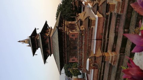 Vertical Video | Taleju Temple of Kathmandu Durbar Square, Nepal