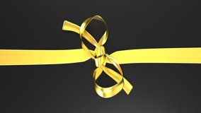 The ribbon is tied into a beautiful large bow. Gift for celebration, invitation, birthday, Valentine's Day, Christmas and other occasions. Includes alpha channel and color multichannel. - Powered by Shutterstock - Get 15% off with code: PIKWIZARD15