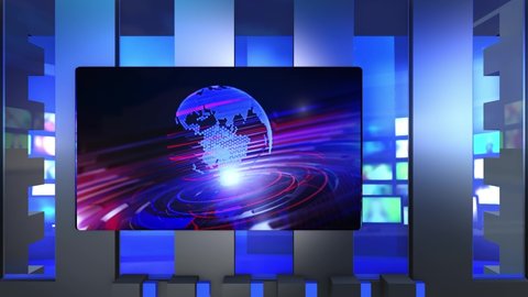 Tv Studio Virtual Set Perfect Video De Stock 100 Libre De Droit Shutterstock