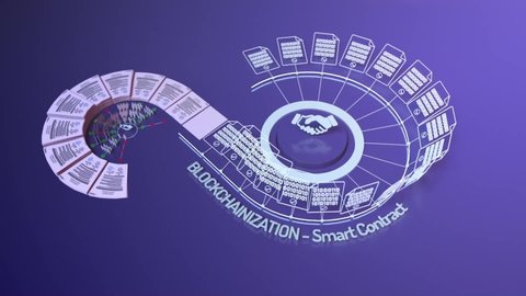 Blockchain infrastructure from old contracts to smart contracts