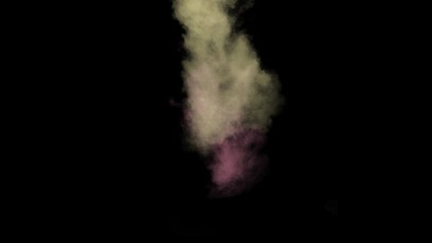 White Smoke Effect Isolated On の動画素材 ロイヤリティフリー Shutterstock