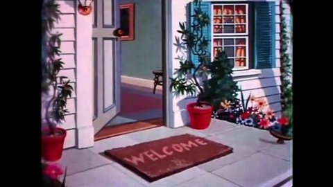 CIRCA 1938 - In this animated film, a boy cleans up a stray dog in hopes that his cruel father will let him keep it, but the answer is no.