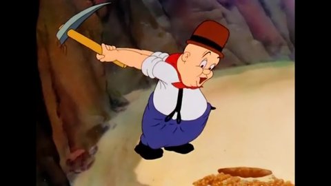 CIRCA 1942 - In this animated film, Bugs Bunny reveals that Elmer Fudd wears a girdle.