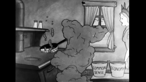 CIRCA 1936 - In this animated film, the importance of a two-party political system in America is highlighted.