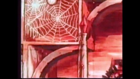 CIRCA 1936 - In this animated film, flies fight back against a spider who tried to trap them in a cobweb hotel.