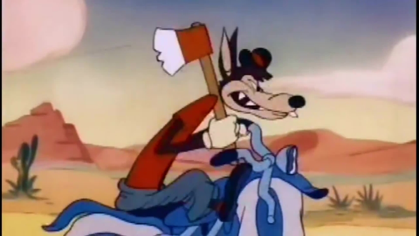 CIRCA 1947 - In this animated film, a hungry wolf tries to use jazz to lure jitterbugging sheep to his house. | Shutterstock HD Video #1060933045