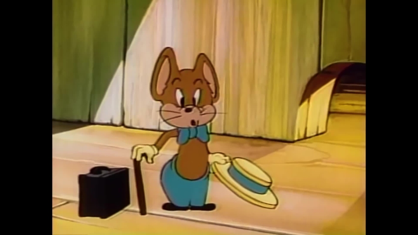 CIRCA 1947 - In this animated film, a city mouse vows to help his country cousins fight off a menacing cat. | Shutterstock HD Video #1060933252