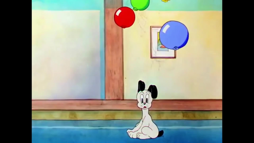 CIRCA 1939 - In this animated film, two dogs finally get the best of a magician's rabbit who's been tormenting them. | Shutterstock HD Video #1060933276