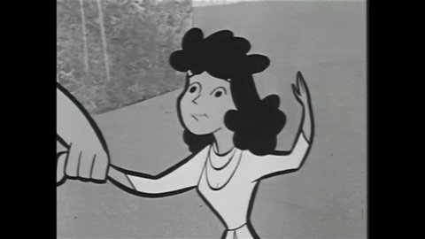CIRCA 1959 - In this animated film, Ceres makes a deal with Hades to keep her daughter Proserpine for half the year.