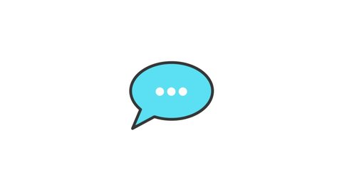 Like Follower Comment Icons Speech Bubbles Stock Vector (Royalty Free ...