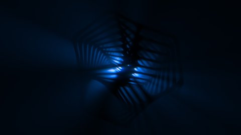 Abstract fractal looping animation. Can be used as background.