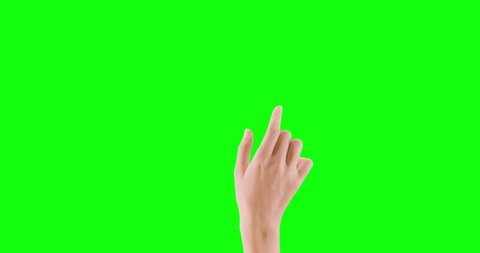 4K Hand Gestures Pack stock video pack contains 20 hand gestures on green screen. The clips include: clicking, various swiping and pinching gestures, the heart sign, and more.