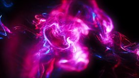 Colorful Fluid Particles Background Loop