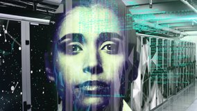 Animation of digital interface with icons and data processing. Global computer network technology concept digitally generated image. - Powered by Shutterstock - Get 15% off with code: PIKWIZARD15