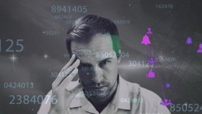 Animation of digital interface with icons and data processing. Global computer network technology social media concept digitally generated image. - Powered by Shutterstock - Get 15% off with code: PIKWIZARD15