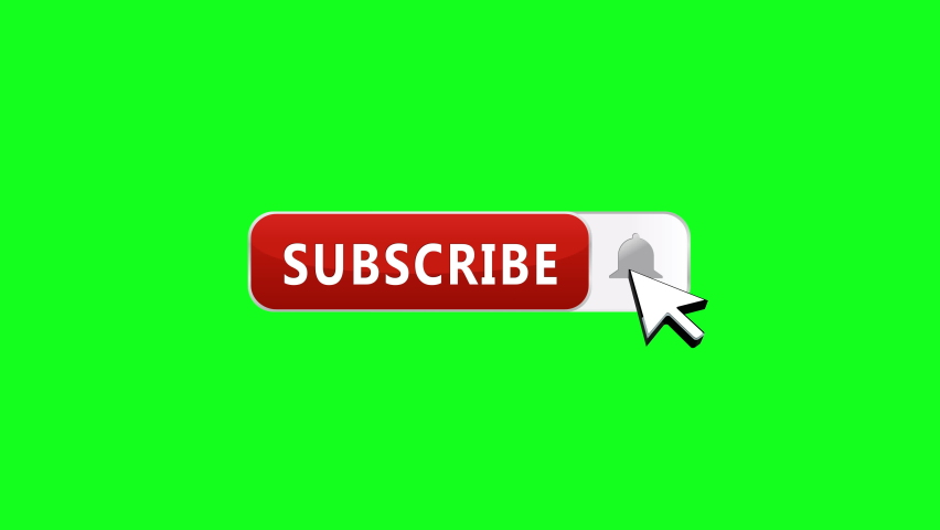 Subscribe Youtube Green Screen Youtube Stock Footage Video 100 Royalty Free 1061086906 Shutterstock