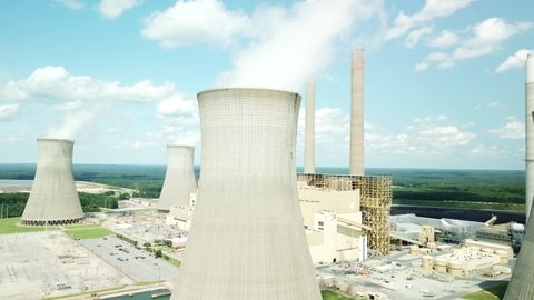 Coal-fired Power Plant Scherer in Georgia