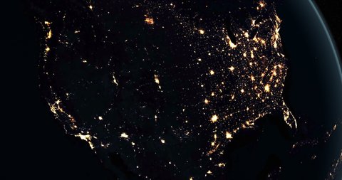 At Night Over Usa The Stock Footage Video 100 Royalty Free Shutterstock At Night Over Usa The Stock Footage Video 100 Royalty Free Shutterstock
