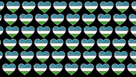 Uzbekistan love flag is best designs 