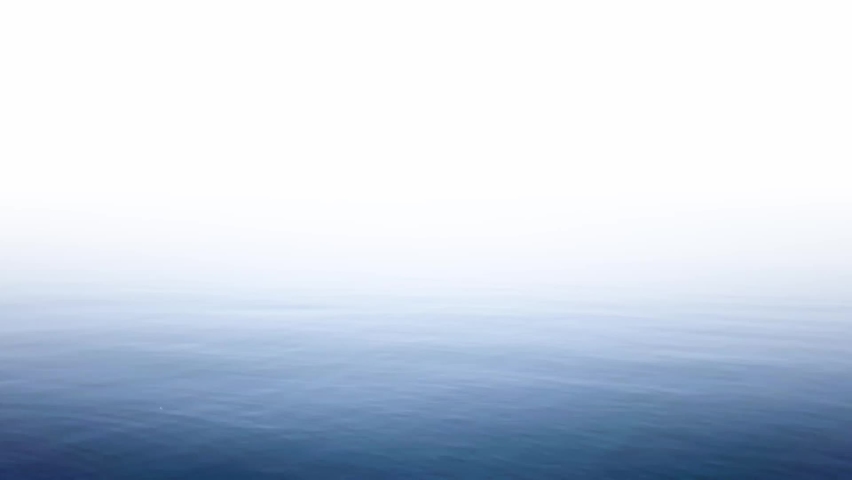 Copy space surface water texture for background. Horizontal footage. Water isolated with white on top. Calm relaxing clear sea top level video. | Shutterstock HD Video #1061215795