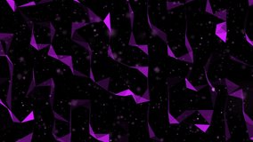 Abstract video clip computer render illustration in lilac colors