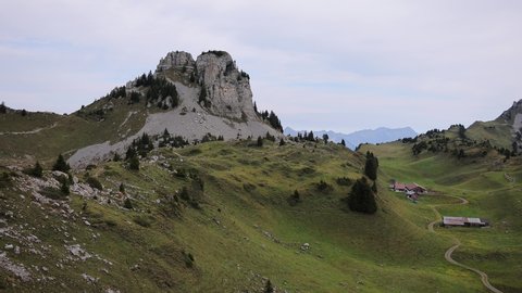 The wonderful mountains around Schynige Platte in Switzerland. travel photography