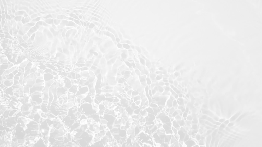 White clean water sufrace with ripple with shadows. Water surface texture, Water Caustic Background.  | Shutterstock HD Video #1061253166