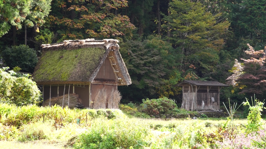 The Villages of Shirakawa-gō gassho-zukuri is famous sightseeing spot in Japan. This place has been registered as a UNESCO World Heritage Site.