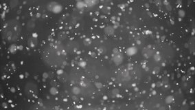 Winter Is Coming Video with Snow Falling Background