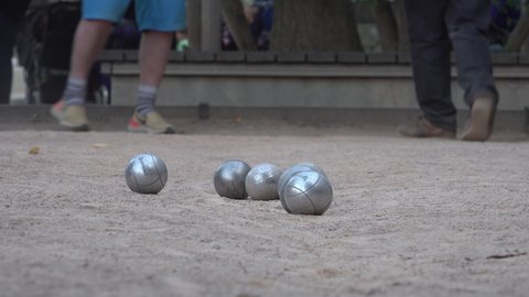 Boules De Petanque Stock Video Footage 4k And Hd Video Clips Shutterstock