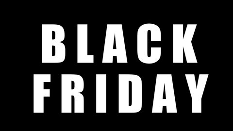 black friday sale graphic element. black friday flash sale banner design 4k animation. sales shopping social media background.