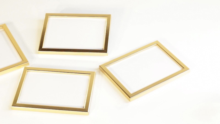 WEDDING FRAME GALLERY GOLDEN FRAME 3 BACKGROUND