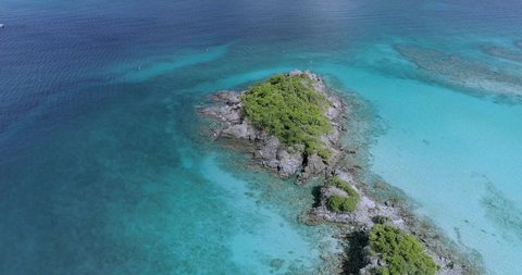 4K St. John Virgin Islands Aerial Beach Drone