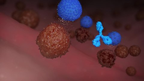 cell antibody kill the Tumor cancer virus