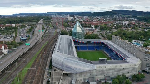 Basel / Switzerland - September 2020: St. Jakob-Park, FC Basel home stadium