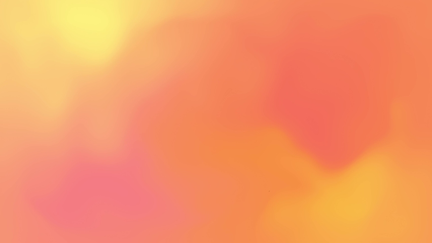 Peach Color Abstract blurred gradient  background. Moving Orange pink and yellow texture, smooth and Soft  gradient background. Royalty-Free Stock Footage #1061481472