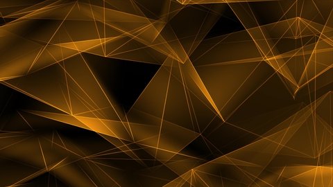 Gold Low Poly Crystal Polygon Background Stock Footage Video (100%  Royalty-free) 1061521366 | Shutterstock