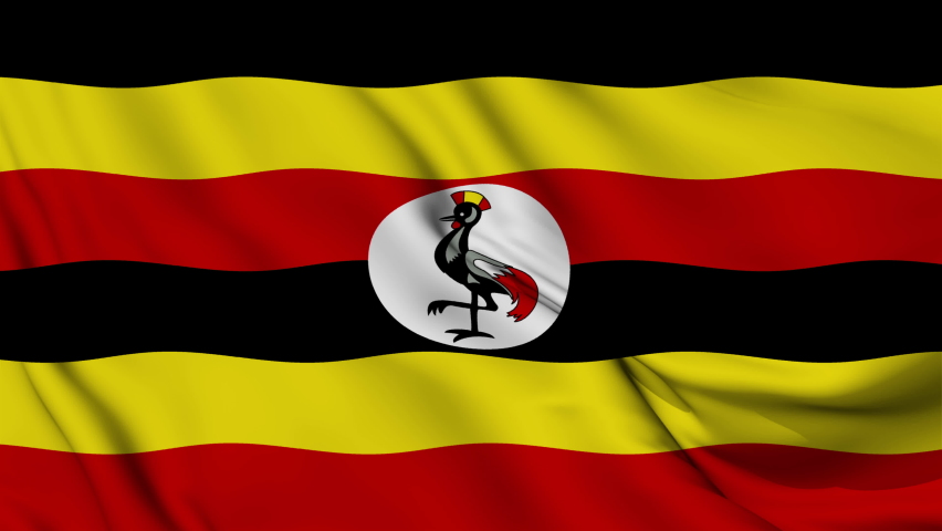 Как выглядит флаг уганды Flag of Uganda Beautiful 3d animation revealing Uganda flag with alpha channel