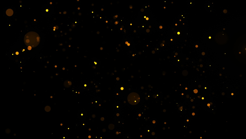 abstract motion background shining gold particles Stock Footage Video ...