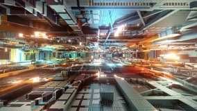 3D rendered animation, inside circuit board - Powered by Shutterstock - Get 15% off with code: PIKWIZARD15