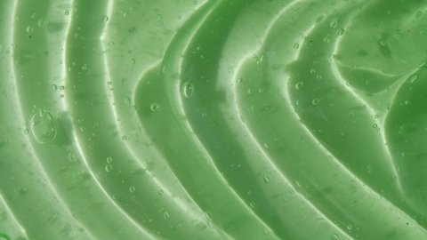 Aloe vera green serum beauty gel texture, hand sanitizer, skin cream background