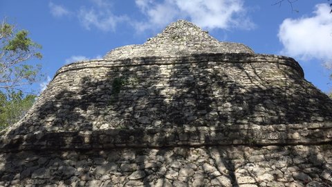 Mayan observatory in Coba, Mexico.
