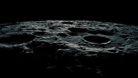 Sunlight coming over the surface of the moon from complete darkness.  - Powered by Shutterstock - Get 15% off with code: PIKWIZARD15