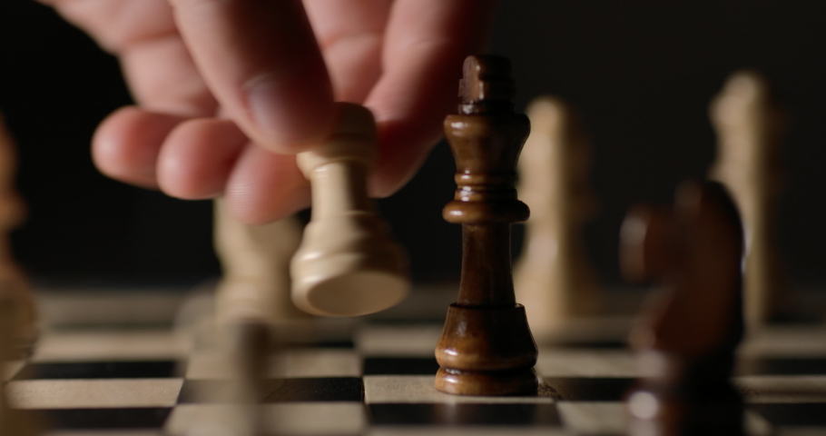 Game Of Chess Close Up Stock Footage Video 100 Royalty Free Shutterstock