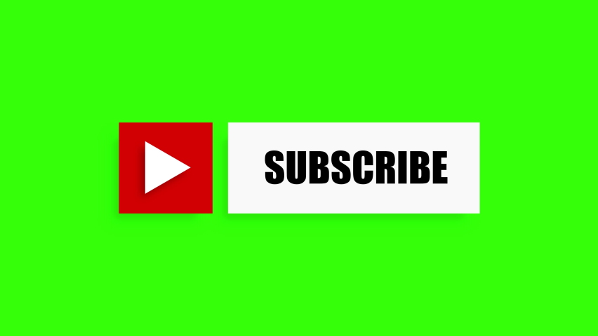 Subscribe, Reminder and Like Button animation with mouse cursor with ...