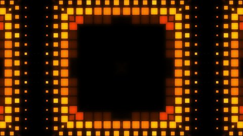 abstract background orange color abstract background Equalizer disco neon led stage