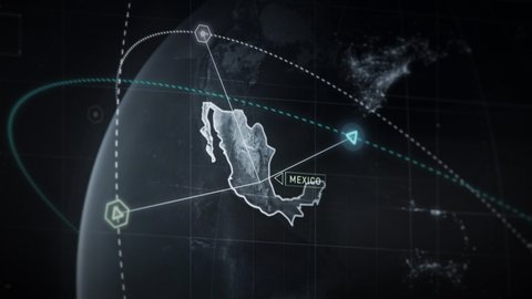 The new tracking program helps the secret agency to detect the location of the drug trafficker's base in Mexico city. Activating program. Activating satellites. Triangulate coordinates. Mexico city.